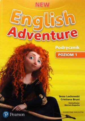 NEW ENGLISH ADVENTURE-POZIOM 1. PODRĘCZNIK DO JĘZYKA ANGIELSKIEGO WYD. PEARSON KSIĄŻKA UŻYWANA