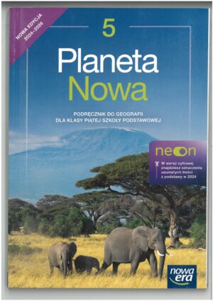 PLANETA NOWA KL 5 PODRĘCZNIK DO GEOGRAFII WYD. NOWA ERA