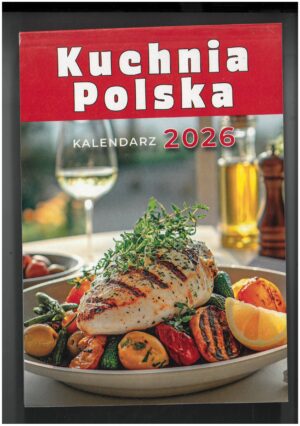 KALENDARZ ZDZIERAK 2026 KUCHNIA POLSKA FORMAT A5