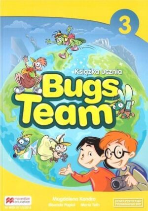 BUGS TEAM CZĘŚĆ 3 PODRĘCZNIK DO JĘZYKA ANGIELSKIEGO WYD. MACMILLAN. WYPRZEDAŻ