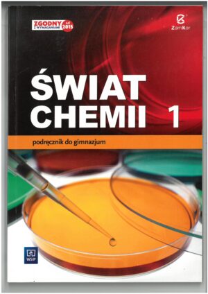 ŚWIAT CHEMII KL 1 GIMNAZJUM. PODRĘCZNIK DO CHEMII WYD. WSIP. WYPRZEDAŻ