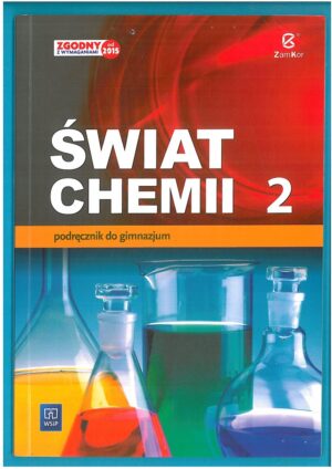 ŚWIAT CHEMII KL 2 GIMNAZJUM. PODRĘCZNIK DO CHEMII WYD. WSIP. WYPRZEDAŻ