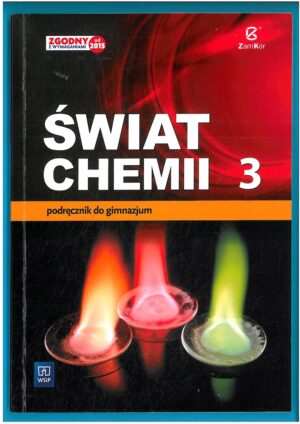 ŚWIAT CHEMII KL 3 GIMNAZJUM. PODRĘCZNIK DO CHEMII WYD. WSIP. WYPRZEDAŻ