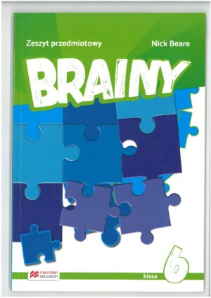 BRAINY KLASA 6 ZESZYT PRZEDMIOTOWY DO JĘZYKA ANGIELSKIEGO WYD. MACMILLAN.