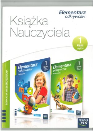 KSIĄŻKA NAUCZYCIELA KLASA 1 CZĘŚĆ 4 ELEMENTARZ ODKRYWCÓW