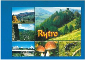RYTRO POCZTÓWKA WIELOWIDOKOWA LATA 2000