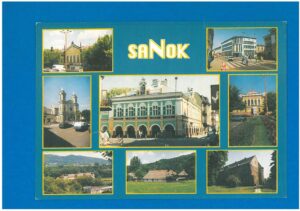 SANOK POCZTÓWKA LATA 2000