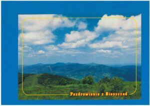 BIESZCZADY POCZTÓWKA LATA 2000