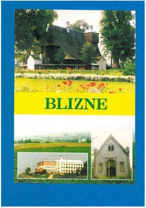 BLIZNE POCZTÓWKA LATA 2000