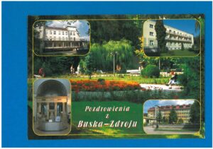 BUSKO ZDRÓJ POCZTÓWKA LATA 2000