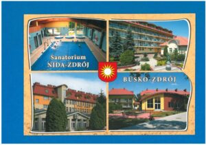 BUSKO ZDRÓJ NIDA ZDRÓJ POCZTÓWKA LATA 2000
