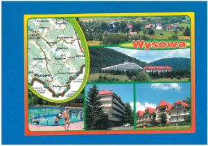 WYSOWA ZDRÓJ POCZTÓWKA LATA 2000