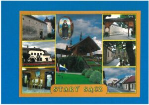 STARY SĄCZ POCZTÓWKA LATA 2000