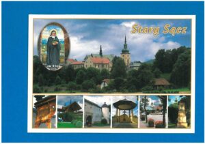 STARY SĄCZ POCZTÓWKA LATA 2000